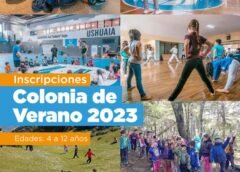 Instituto Municipal del Deporte: El 16 de enero comienzan las colonias de vacaciones en Ushuaia